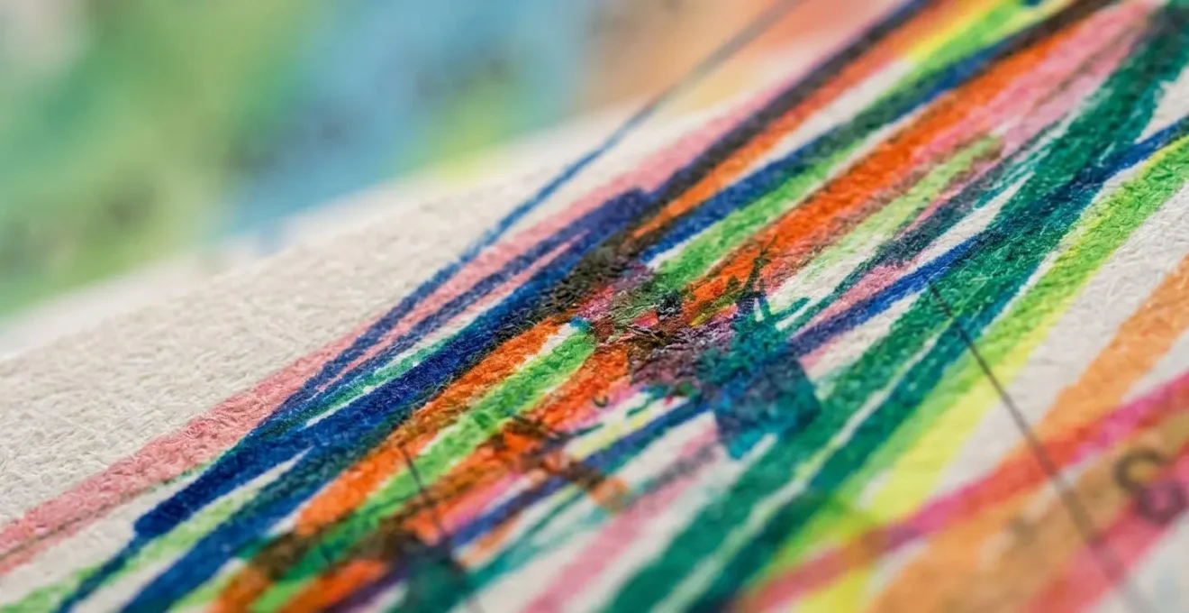 Vue macro d'un calendrier avec marquages colorés représentant les périodes d'examens